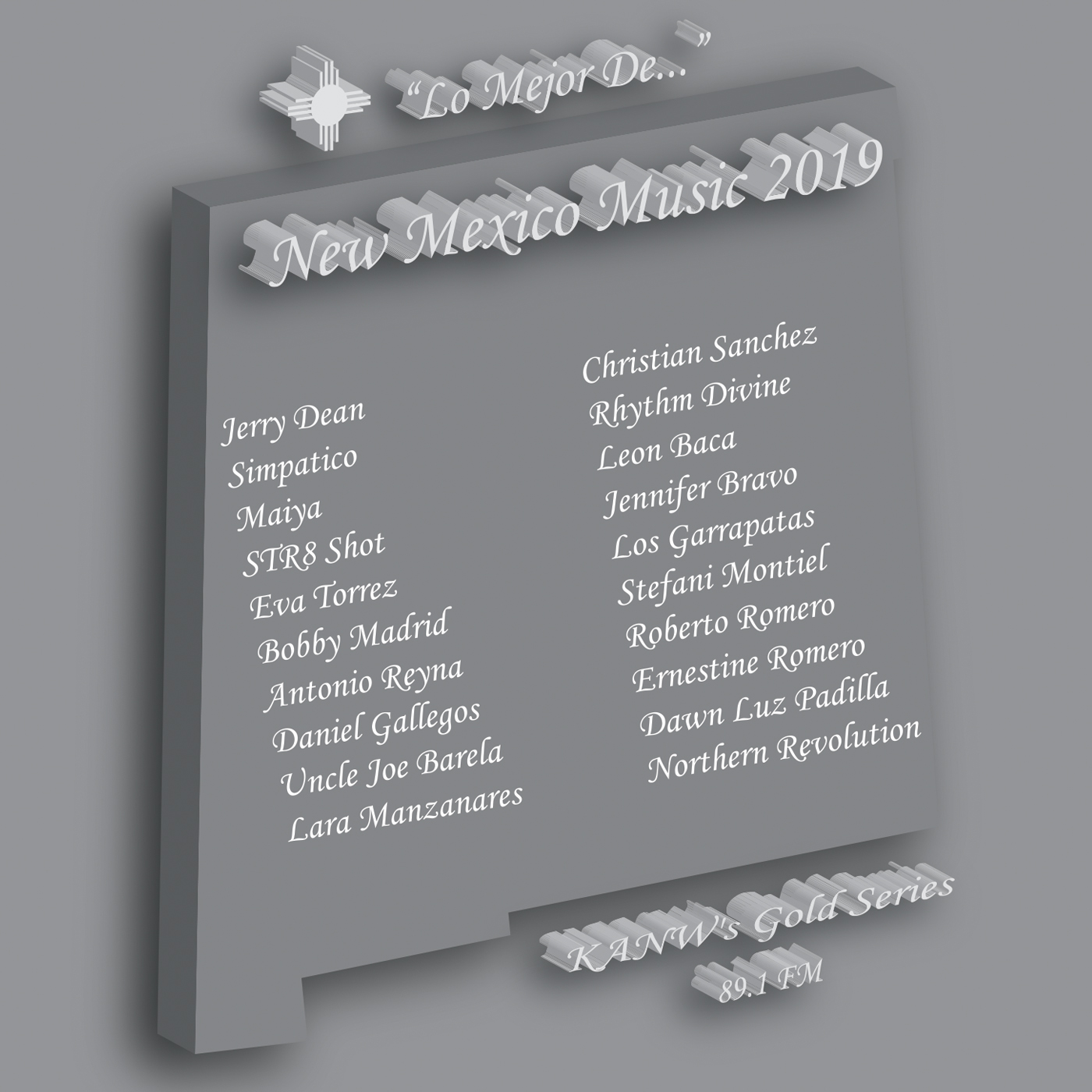 New Mexico Music 2019 CD Atlantis CDS